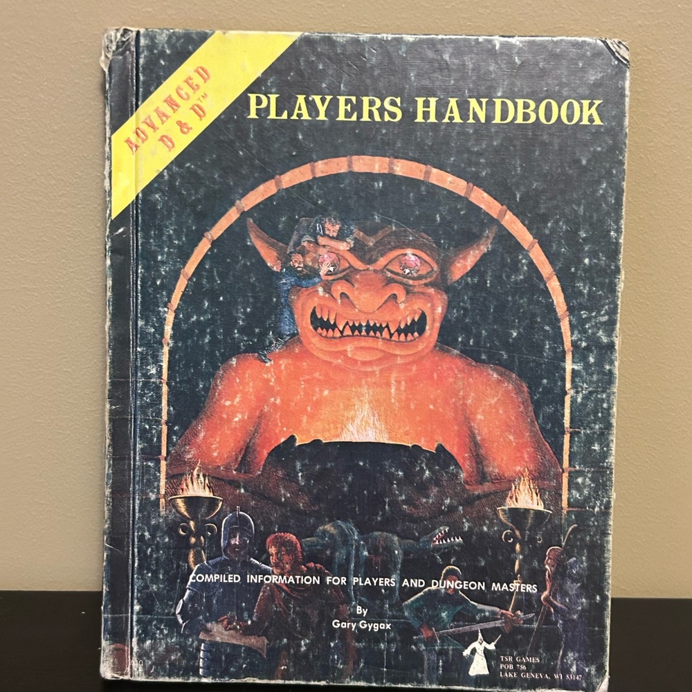 Advanced D&D Players Handbook 1978